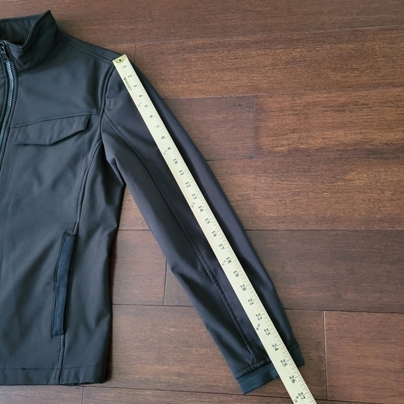 INC International Concepts Zip-Up Fleece Lined Softshell Jacket Men's S Brown - Picture 12 of 12